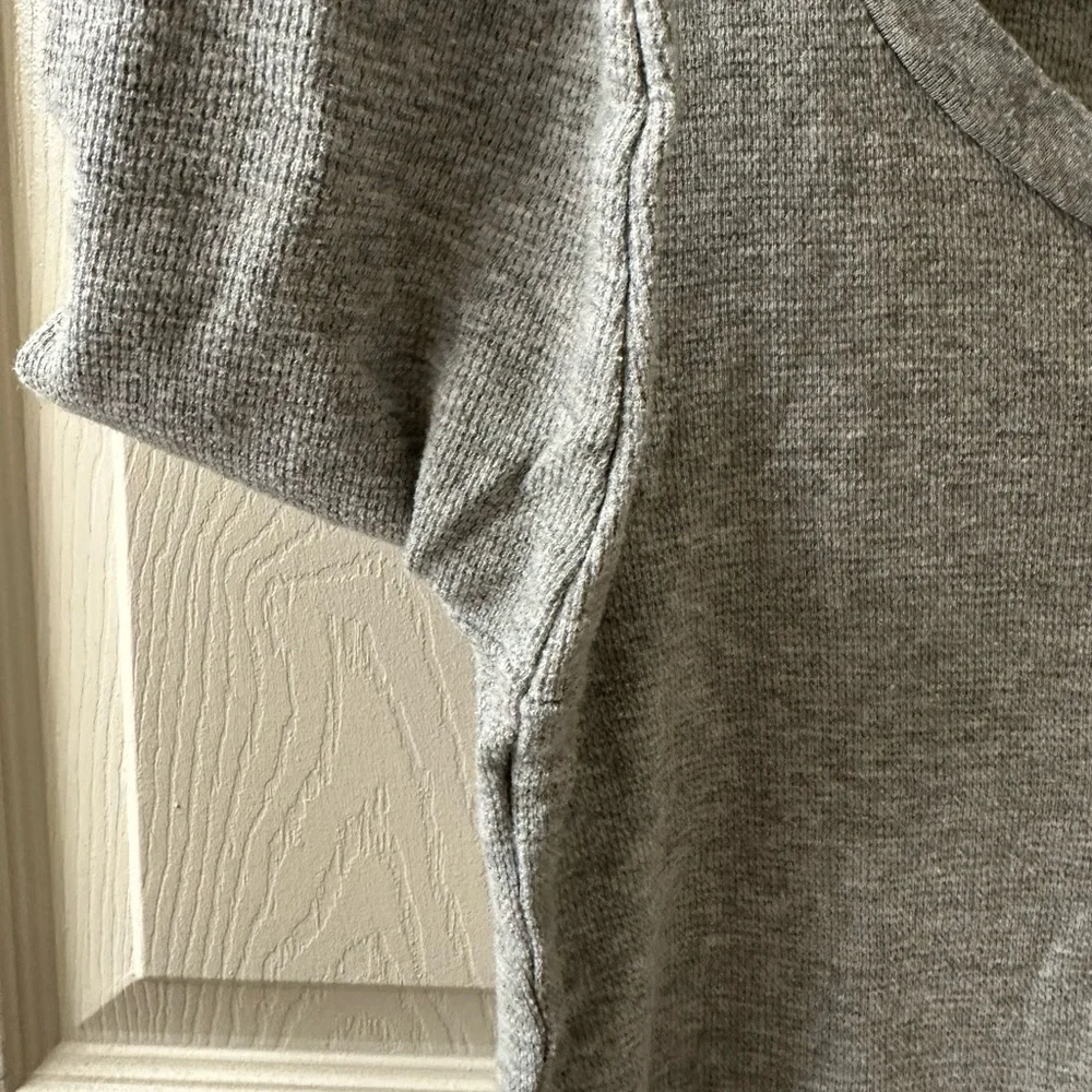 PINK Victoria's Secret Heather Gray Long Sleeve Top